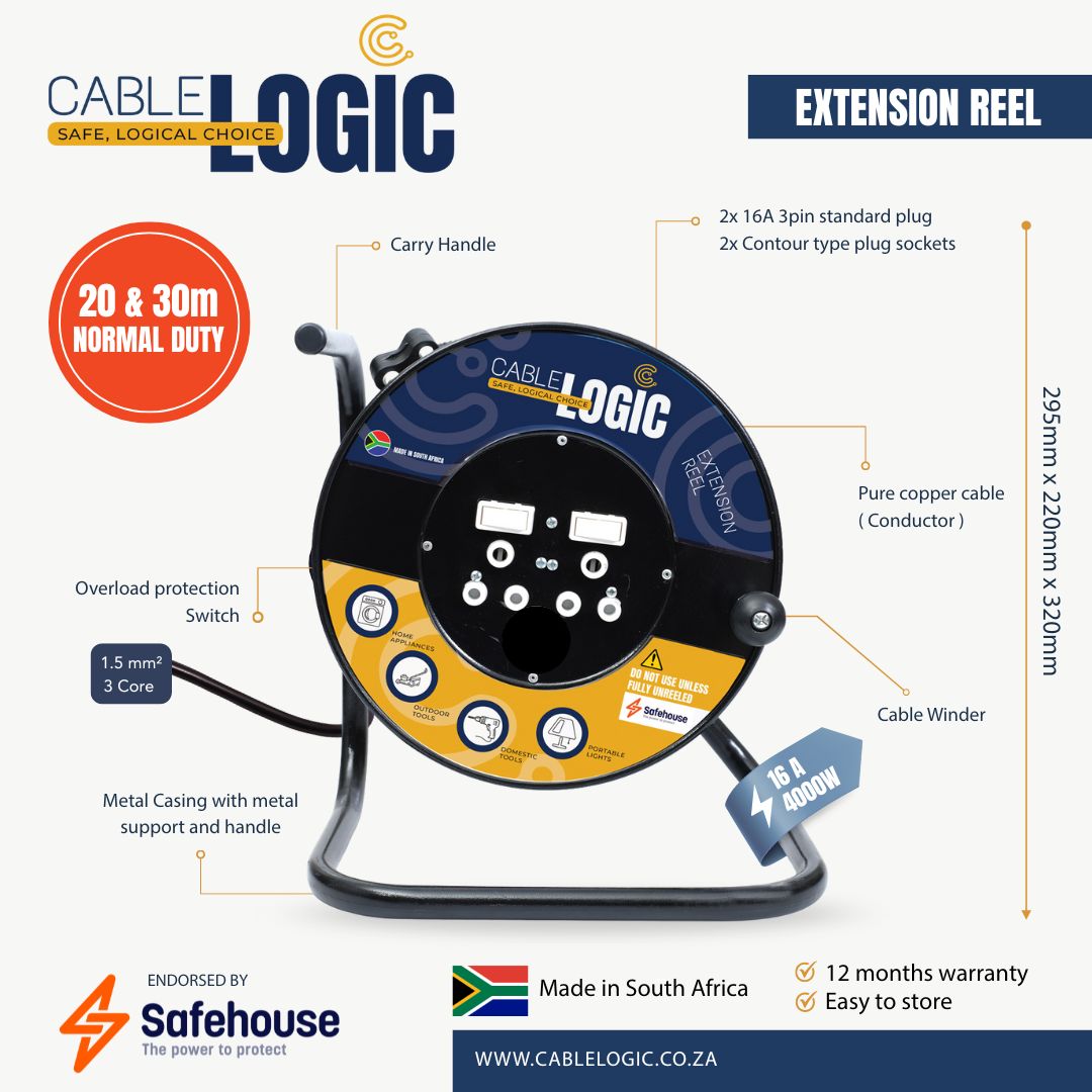 Normal Extension Cable Cable Logic Reels - Cable Logic